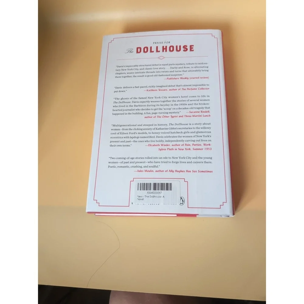 Dollhouse : A Novel by‎ Fiona Davis (2016, Hardcover)
